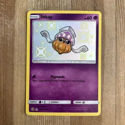 Inkay - SV17/SV94 - Pokemon Hidden Fates Sun & Moon Shiny Rare Card NM - Image 1