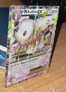 M Audino EX 85/124 Fates Collide Holo Ultra Rare TCG Pokemon Card 2016 MP - Image 3
