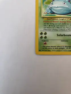 Venusaur Holo 18/130 Base Set 2 WOTC Vintage Pokemon Card 2000 - MP LP/MP - Image 2