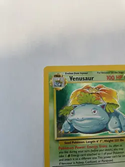 Venusaur Holo 18/130 Base Set 2 WOTC Vintage Pokemon Card 2000 - MP LP/MP - Image 5