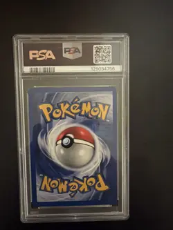 Pokemon TCG Houndoom Neo Revelation Holo Card 8/64 Unlimited Rare PSA 6 - Image 2