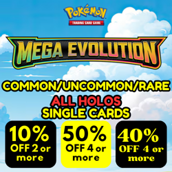 Pokemon TCG Mega Evolution (ALL HOLO) Singles Mint Choose Your Cards - Image 1