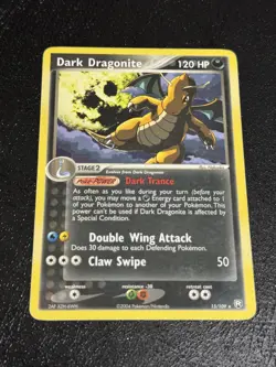 Dark Dragonite 15/109 Non-Holo Team Rocket Returns Pokemon Card - Image 1