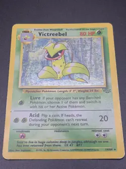 Pokemon TCG Victreebel Holo Rare Card 14/64 Jungle Set 1999 WOTC - Image 5