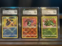 3 Graded Pokemon Cards - Slabs - Charizard Blastoise & Venusaur - 10 GEM MINT - Image 1