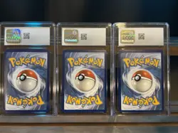 3 Graded Pokemon Cards - Slabs - Charizard Blastoise & Venusaur - 10 GEM MINT - Image 2