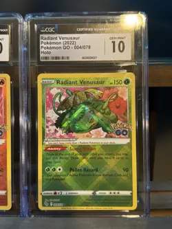 3 Graded Pokemon Cards - Slabs - Charizard Blastoise & Venusaur - 10 GEM MINT - Image 3
