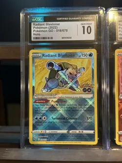 3 Graded Pokemon Cards - Slabs - Charizard Blastoise & Venusaur - 10 GEM MINT - Image 4
