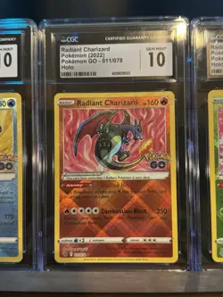 3 Graded Pokemon Cards - Slabs - Charizard Blastoise & Venusaur - 10 GEM MINT - Image 5