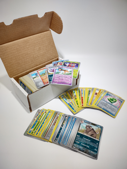 Pokemon 500 All Foils Only Lot Reverse Holo C/U/R Card Lot Collection - Image 1