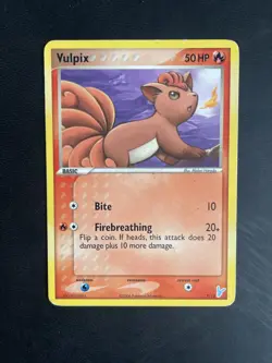Pokemon Card Vulpix 7/12 Non Holo 2006 Trainer Kit Played - Image 1