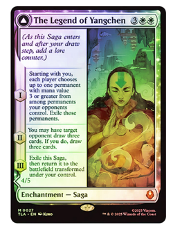 The Legend of Yangchen // Avatar Yangchen - Foil Avatar MTG - Image 1
