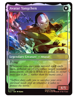 The Legend of Yangchen // Avatar Yangchen - Foil Avatar MTG - Image 2