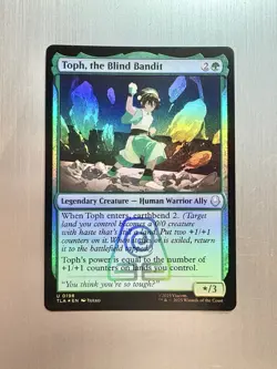 Toph, The Blind Bandit - 198 - MTG Avatar: The Last Airbender - Uncommon - FOIL - Image 1