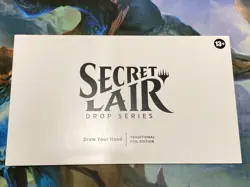 MTG Draw Your Hand TRADITIONAL FOIL EDITION - Image 1