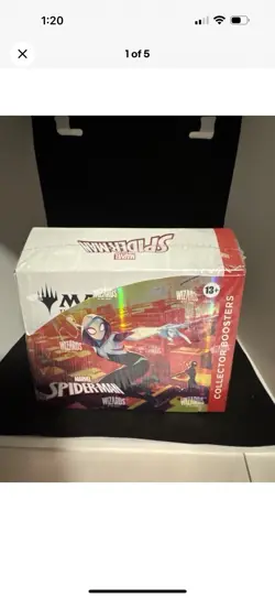 Magic: The Gathering Marvel’s Spider-Man Collector Booster Box 12 Packs Sealed - Image 1