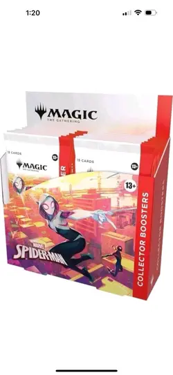 Magic: The Gathering Marvel’s Spider-Man Collector Booster Box 12 Packs Sealed - Image 3