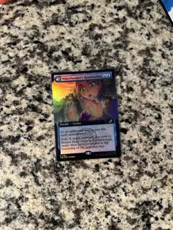 x1 Waterbender's Restoration - Foil - Extended Art R MTG Avatar: The Last Airben - Image 1