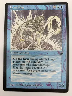 Brine Hag x1 Magic the Gathering Legends MTG Moderately Played - Image 1