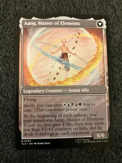 Magic The Gathering MTG - Avatar Aang - Avatar: The Last Airbender TLA - Image 2