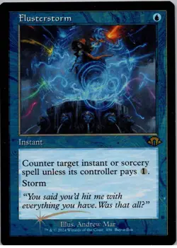 Flusterstorm (Retro Frame) - P - Buy-A-Box Promos - 496 - NM - Foil - Image 1