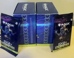 MTG Edge of Eternities lot. 2 Pre release sealed boxes. 2 play booster packs. - Image 3