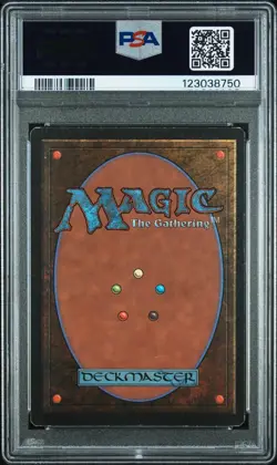 Juzam Djinn Arabian Nights 1993 Magic: The Gathering MTG PSA 5 Graded - Image 2