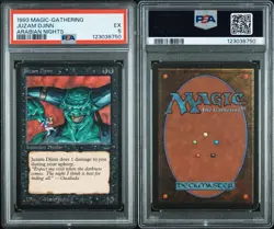 Juzam Djinn Arabian Nights 1993 Magic: The Gathering MTG PSA 5 Graded - Image 3