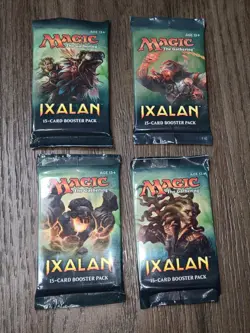 55 Sealed Booster Packs Of MTG Magic the Gathering - Ixalan - 2017 - Image 1