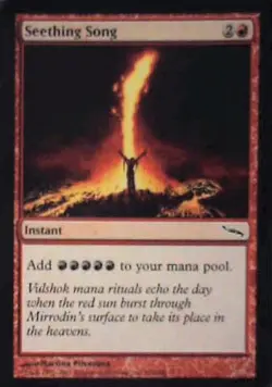 Seething Song - Mirrodin: #104, Magic: The Gathering Nm R228 - Image 1