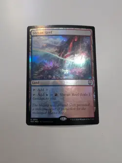 MTG - Shivan Reef (Ripple Foil) - Commander: Modern Horizons 3 NM/M Condition - Image 1