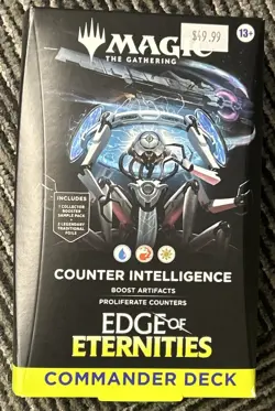 Edge of Eternities Commander Deck Counter Intelligence MTG Brand New Sealed QTY - Image 1