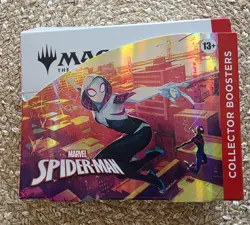 Magic The Gathering Marvel Spiderman New Open Box Collector Booster Box - Image 1
