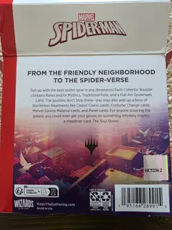 Magic The Gathering Marvel Spiderman New Open Box Collector Booster Box - Image 2