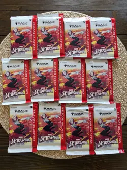 Magic The Gathering Marvel Spiderman New Open Box Collector Booster Box - Image 5