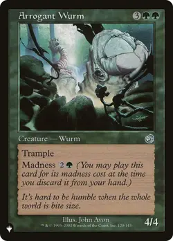 MTG - Arrogant Wurm - The List - MB2 - Magic the Gathering - Image 1
