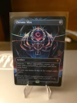 Chrome Mox Borderless FOIL NM Special Guests MTG Aetherdrift MTG M 0092 - Image 1