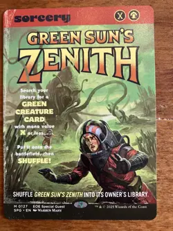 Green Sun's Zenith - Showcase - Edge of Eternities - SPG MTG - Image 1