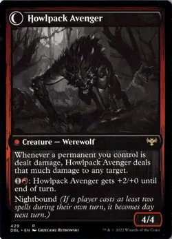 Ill-Tempered Loner NM/M* Innistrad Double Feature ENGLISH 429 mtg -UnltdCards - Image 2