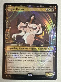 MTG / Teysa Karlov / MUL / #191 / HALO FOIL / Rare / NM - Image 1