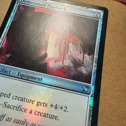 B3G3 ~ MTG ~ FOIL ~ Demonmail Hauberk ~ ISD Innistrad ~ #221/264 ~ English ~ HP - Image 5