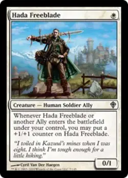 Hada Freeblade x1 - Worldwake - NM-Mint, English - Worldwake - Image 1