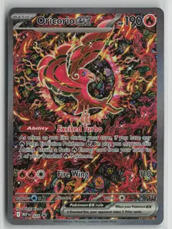 Pokemon Phantasmal Flames Black Star Promo Oricorio ex Charizard UPC Promo - Image 1