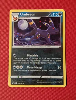 Pokemon TCG - Umbreon - SWSH129 Promo - Sword & Shield Black Star Promo - Image 1