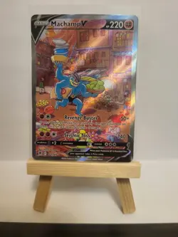 Machamp V (Alternate Full Art) 172/189 : Astral Radiance Holo - Image 1