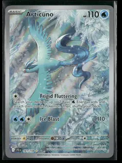 Pokemon Scarlet Violet Journey Together - Articuno JTG 161/159 - Rare Full Art - Image 1