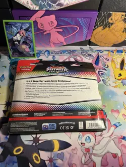 Pokemon Prismatic Evolutions Tech Sticker Collection - Leafeon FACTORY SEALED - Image 4