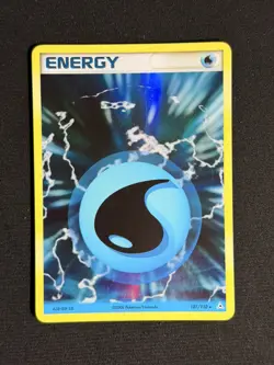 Pokemon Water Energy 107/110 Holon Phantoms Holo Rare 2006 LP - Image 1