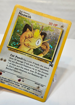 Meowth 10 GameBoy Holo Black Star Promo Pokemon 7888 - Image 4