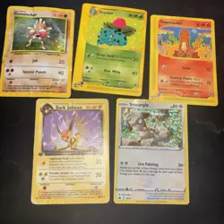 Pokemon TCG Vintage Holo Charmander Bulbasaur Expedition DMG Lot - Image 1